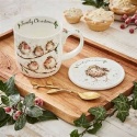 WRENDALE DESIGNS CHRISTMAS MUGS, BAUBLES,TABLEWARE AND NAPKINS