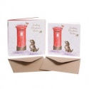 WRENDALE DESIGNS CHRISTMAS WISHES 8 LUXURY CHRISTMAS CARDS