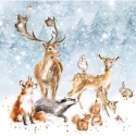 WRENDALE DESIGNS WINTER WONDERLAND 8 LUXURY CHRISTMAS CARDS