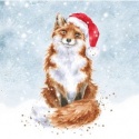 WRENDALE DESIGNS FESTIVE FOX 8 LUXURY CHRISTMAS CARDS