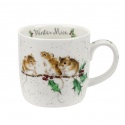 WRENDALE DESIGNS WINTER MICE MUG