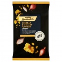 SUPERVALU SIGNATURE CHEDDAR & SHALLOT FLAVOUR CRISPS