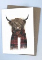 DOUBLE CARD WITH ENVELOPE HIGHLAND HIPSTER