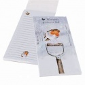 WRENDALE DESIGNS MAGNETIC SHOPPING LIST ROBIN