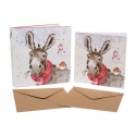 WRENDALE DESIGNS DONKEY 8 LUXURY CHRISTMAS CARDS