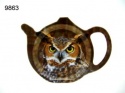 TEABAG DRIP TRAY OWL