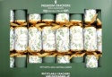 CHRISTMAS CRACKERS 8 PREMIUM GREEN LEAF MERRY CHRISTMAS