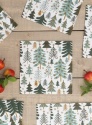 GISELA GRAHAM GREEN TREES LUNCH NAPKIN