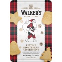 WALKER'S FESTIVE SHORTBREAD ASSORTMENT SANTA TIN