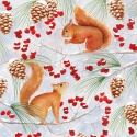 SQUIRREL CHAT LUNCH NAPKIN