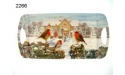 TRAY WINTER ROBIN MEDIUM