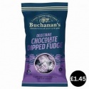 BUCHANAN'S DELECTABLE CHOCOLATE DIPPED FUDGE