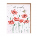 WRENDALE DESIGNS POPPIES & BEE