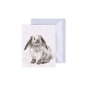 WRENDALE DESIGNS ROSIE RABBIT MINI CARD