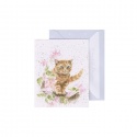 WRENDALE DESIGNS THE MARMALADE CAT MINI CARD