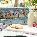 FARMHOUSE BISCUITS OAT BISCUITS FARMYARD TIN