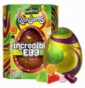 ROWNTREES RANDOMS INCREDIBLE EGG WITH BAG OF ROWNTREES RANDOMS